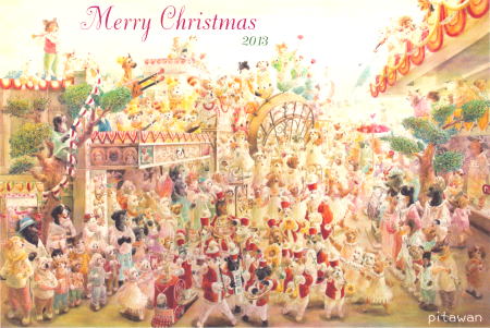 ２０１３年度のクリスマスカードができあがりました！