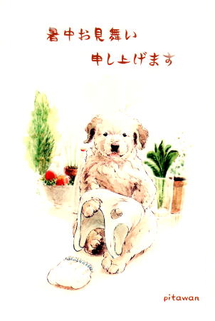 暑中お見舞いカードが出ました!